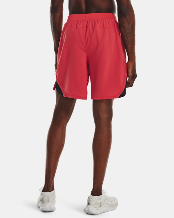 Herren UA Launch Run Shorts (18 cm), Red, pdpMainDesktop image number 1